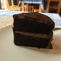 Vegan cake at Rumah Juliet in Jakarta