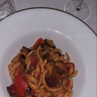 Veg pasta  at The Olive Branch in Worcester