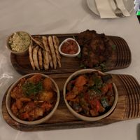 Selection of tapas  at The Olive Branch in Worcester