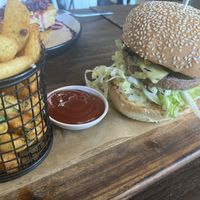 Beyond burger  at Gorilla Kitchen in Auckland