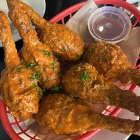 Buffalo fried chickun  at Gorilla Kitchen in Auckland