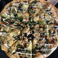 Cashewcado pizzaa  at Gorilla Kitchen in Auckland