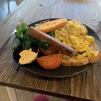 Vegan brunch gorilla style huge portions   at Gorilla Kitchen in Auckland