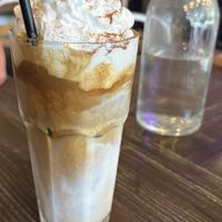 Iced coffeee  at Gorilla Kitchen in Auckland