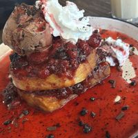 Black Forest pancakes   at Gorilla Kitchen in Auckland