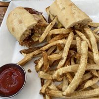 The vegan melt at Forager Brewery in Rochester