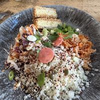 Boo fu bowl   at Boo's Kitchen in Mumbles