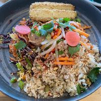 Boo Fu Bowl at Boo's Kitchen in Mumbles