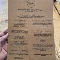   at Boo's Kitchen in Mumbles