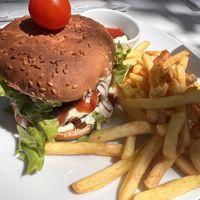   at Roots Cafe in Cascais