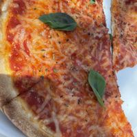 Margarita pizza   at Roots Cafe in Cascais