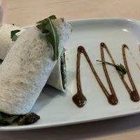 Wrap vegano at Roots Cafe in Cascais