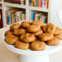 The vegan cookies, a must try! at Roots Cafe in Cascais