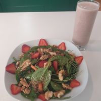 Summer salad at Roots Cafe in Cascais