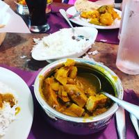 Katahar and Garlic Roti at Everest on Grand in St Paul