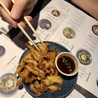 Vegan Chilli Squid at Wagamama in Guildford
