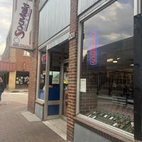 If you see this sign just do yourself a favor and walk right past it and to another restaurantt  at Souvlaki in Blacksburg