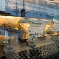 Sandwiches all vegan !! at YWG - Green Carrot Juice Company in Winnipeg