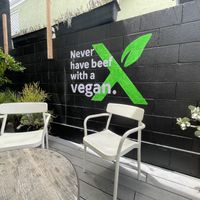 No beef with this vegan😄 at Vegan Popup By XMarket in Venice