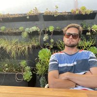 Outdoor patio is nice 👍🏽   at Vegan Popup By XMarket in Venice