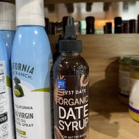 Date syrup #Veganuary at Vegan Popup By XMarket in Venice