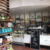 Coffee as first ☕️  at Vegan Popup By XMarket in Venice