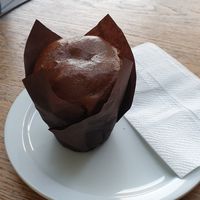 Gluten-free muffin at Vegan Popup By XMarket in Venice