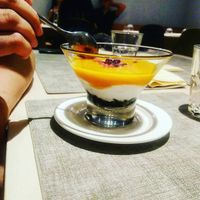 Dessert mangue et coco at Namo Toyodoo in Besancon