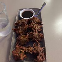 Vegetable pakora  at Aalishan Indian Restaurant in Townsville