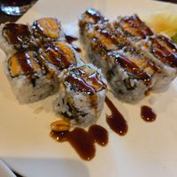 sweet potato tempura rolls at Saisaki in Newport News