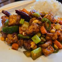 Kung pao tofu at Saisaki in Newport News