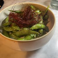 Edamame wirh mirin and sea salt  at The Skinny Kitchen - Marina in Ibiza