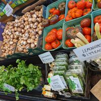 fresh produce at Edible Island Whole Foods Market in Courtenay
