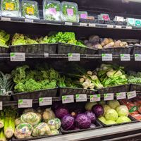 fresh produce at Edible Island Whole Foods Market in Courtenay