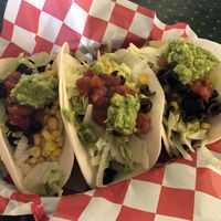 tacos at Amigo Daily Burrito  in Mackinac Island