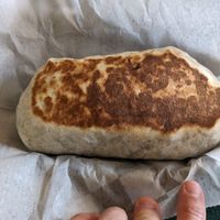 Grilled burrito at Amigo Daily Burrito  in Mackinac Island