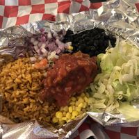 mexican bowl at Amigo Daily Burrito  in Mackinac Island