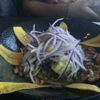 Vegan ceviche  at Cora Cora in West Hartford