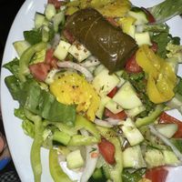 Greek salad- so good!  at Simply Greek in Long Branch