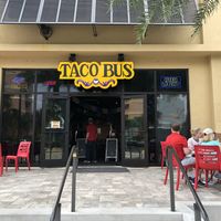 Outside entrance  at Taco Bus in Clearwater