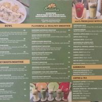 Menu September 2019 at Hoi An Smoothie in Hoi An