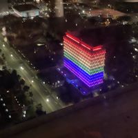 Perth Council council building  at C Restaurant in the Sky in Perth