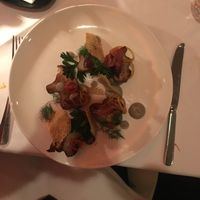 Roasted Jerusalem artichoke main at C Restaurant in the Sky in Perth