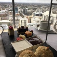 Vegan high tea at C Restaurant in the Sky in Perth