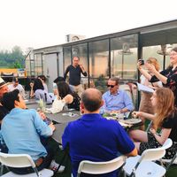 Happycow meet up when Eric Brent visited Seoul, Korea  at Southside Parlor in Seoul