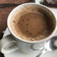 vegan massala tea  at Green Restaurant in Dharamshala