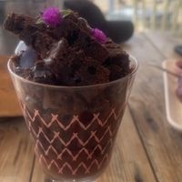 Brownies sundae  at Meraki Market Cafe in Paphos
