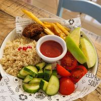 Kids menu at Meraki Market Cafe in Paphos