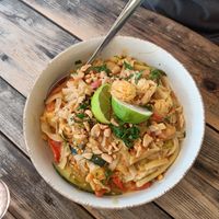 Pad Thai (lunch) at Meraki Market Cafe in Paphos