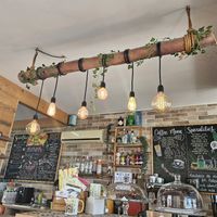 Decor at Meraki Market Cafe in Paphos